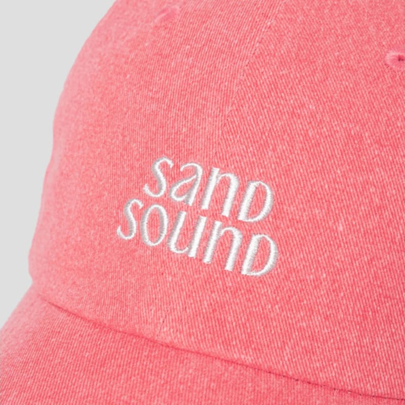 SAND SOUND (UNISEX) Small Logo Cap Orange (MS538BG018)