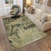The Middle Earth Map Ring Pattern Area Rug Large Carpet for Living Room Bedroom Sofa Doormat Decoration,kids Non-slip Floor Mat