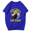 Maglietta da uomo Johnny 2025 Cartone animato Bravo Non toccare i capelli Estate Y2K Grafica Personalizzata Abbigliamento Unisex Magliette