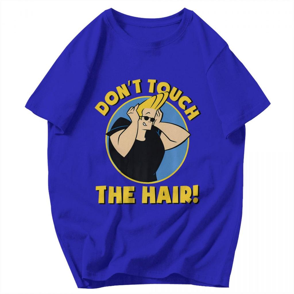 Maglietta da uomo Johnny 2025 Cartone animato Bravo Non toccare i capelli Estate Y2K Grafica Personalizzata Abbigliamento Unisex Magliette