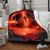 Stranger Things Blanket Warmthful Decor Suitable for Livingroom Office Chair Picnics for All Seasons Playful Design