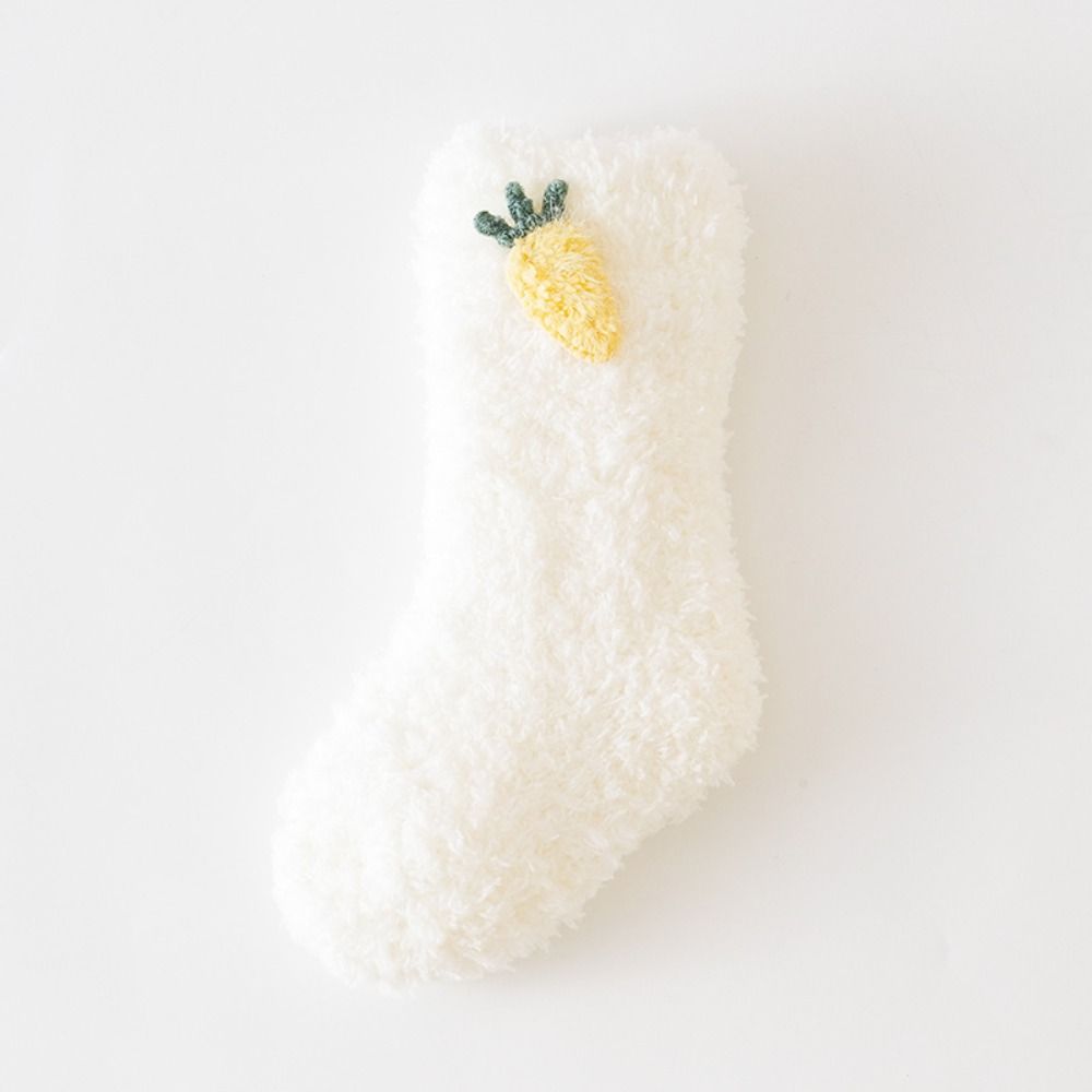 Coral Fleece Baby Socks Shoes Soft Warm Walking Shoes Cute Toddler Shoes  Winter