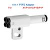 For X1 P1 X1C P1S P1P 4-in-1 PTFE Adapter 3D Printer Accessories Tubing Connectors for Lab 3D Printers Accessories