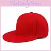 Baseball Flatbrim Cap Unisex Street Dance Hiphop 24 Colors Korean Fashion