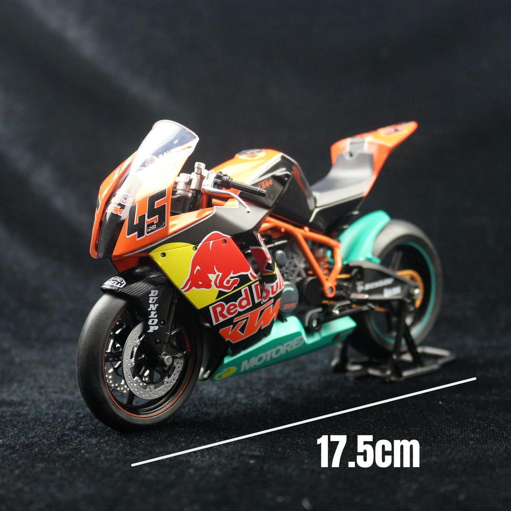 1/12  Scale AUTOMAXX RC8 1199 Racing Motorcycle Toy Model Diecast Metal Vehicle Miniature 1:12 Collection Gift for Kid Children Boy