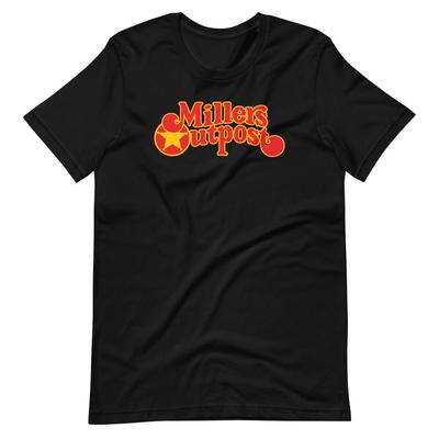 MILLERS OUTPOST Store Graphic Tee Shirt Unisex 100% Cotton T-shirt Mens Tees Top