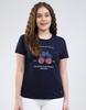 Women Round Neck Half Sleeve Top