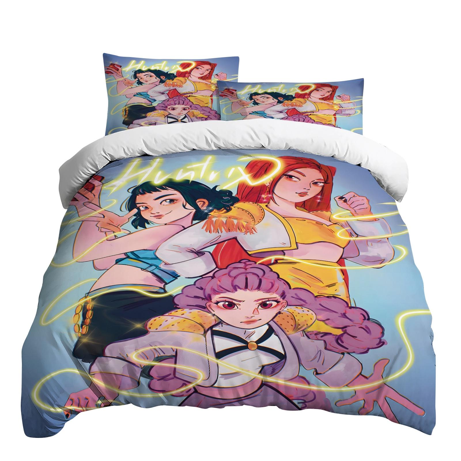 

Christmas Decoration Printed Duvet Cover, Ultra Soft Brushed Microfiber Bed Comfort Set One Size