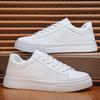 Spring Solid Color Fashion Casual Shoes Academy Style Flat Bottom Breathable Walking Shoes Lightweight Sneakers Tenis Masculino