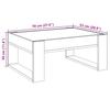 Infinity LED Coffee Table in Sonoma Oak 70 x 53 x 30 cm