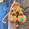 Capybara Rotating Cute Cartoon Bag Charm [LeChengMM] Keychain. (Type 2)