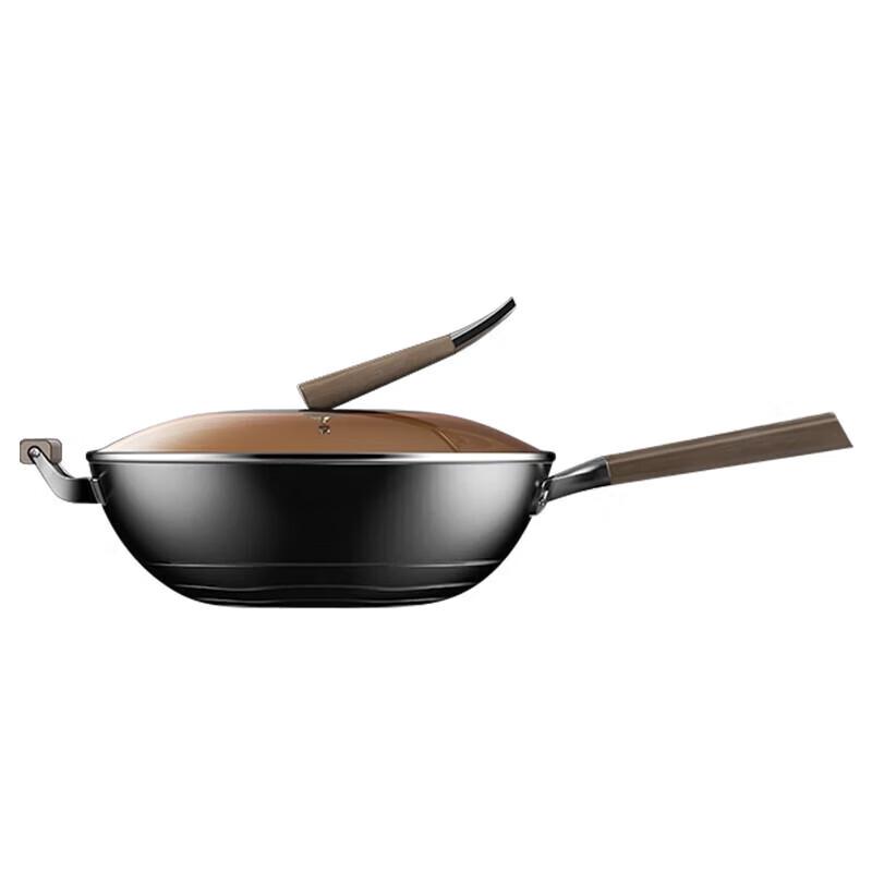 Kangbach 32cm Rust-Proof Cast Iron Wok