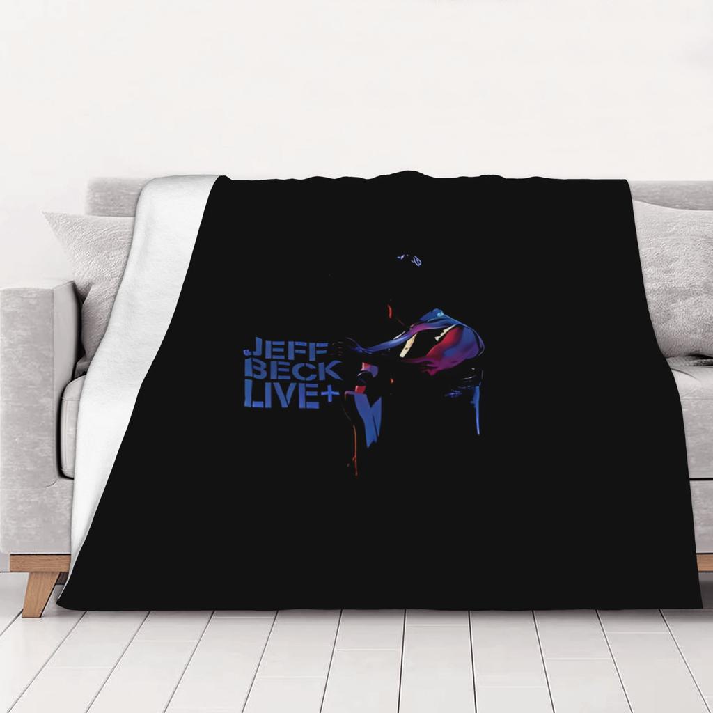 1PC home Cutecore BECK JEFF Guitaris Perfect Jeff Beck Blanket Super Cosy Plush Home Living Room Sofa halloween