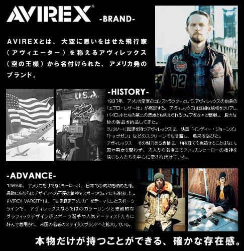 AVIREX Eagle One-Shoulder Body Bag, Solid Camouflage, Men's and Women's, AVX305L, avirex-001 (Navy)