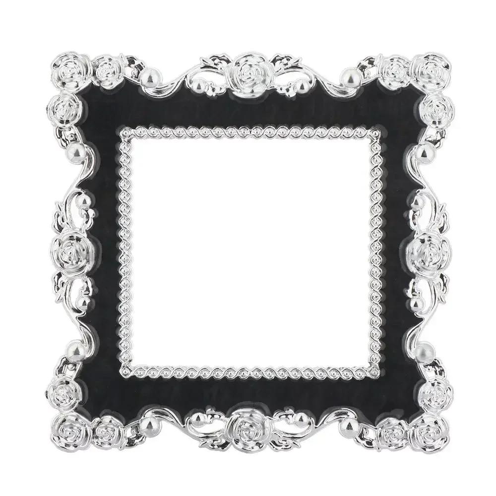 2 Size Colorful Light Switch Rose Lace Resin Single and Double Surround Socket Plate Wall Sticker Cover Frame Decor