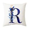1pcs Creative LED Light Alphabet Series Cushion Cover Simple Home Sofa Valentine’s Day Decorative Throw Pillowcase