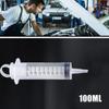 1Pc 100/300ml Car Oil Fluid Extractor Fuel Transfer Hand Pump Dispenser Vacuum Syringe Type Manual Suction Pump Extractor