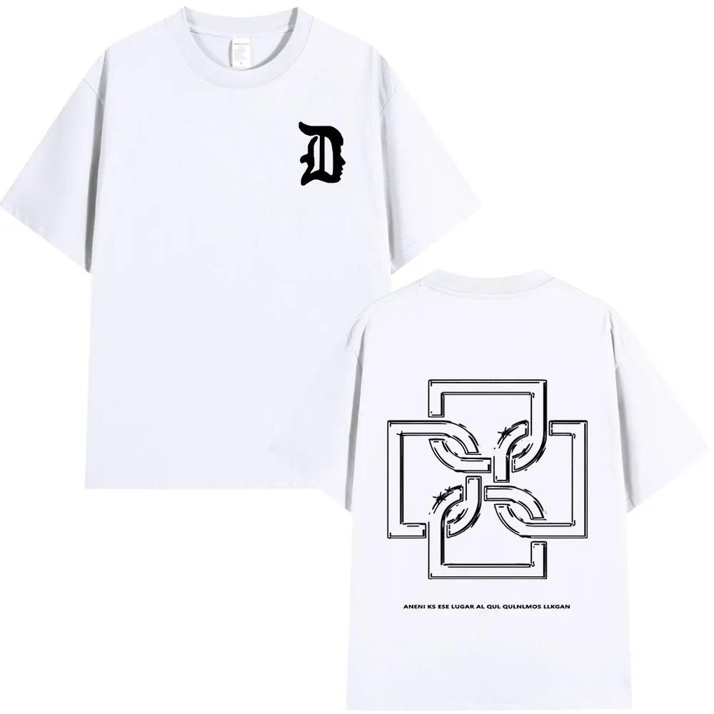 Rapper Duki Merch T-shirt Men's and Women's Clothing Cotton Casual Loose T-shirt Hip Hop Vintage Short Sleeve T-shirt Streetwear
