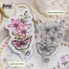 Momo Plants Sticker Pack - Unfinished Sketch Series for DIY Journal Decoration (6 Types)