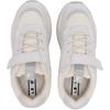 MLB Comfortable Versatile Durable Breathable Low-Top Casual Shoes Kids sneaker Light-Gray White 7ASHJBC5N-50IVS