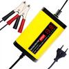 Car Motorcycle Batteries Power Charge LED Display Intelligent Car Motorcycle Battery Charger Short Circuit Protection US/EU Plug