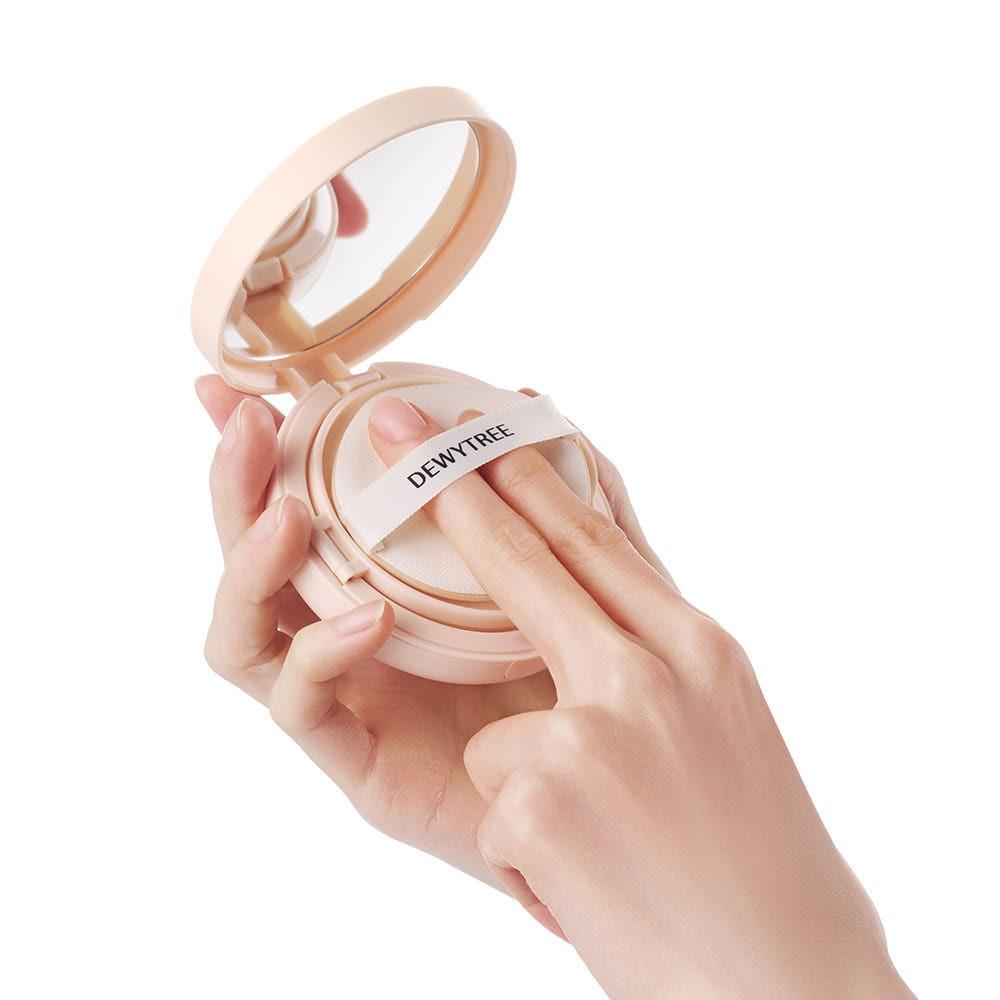 DEWTREE Urban Shade Cover and Fit Sun Cushion SPF50+ PA++++ Tone Up Base 14g
