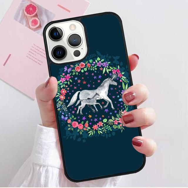 Horse Pony Pattern Phone Case Cover For iPhone 17 Air 15 16 Pro Max 14 13 12 11 Pro Max Plus Shell