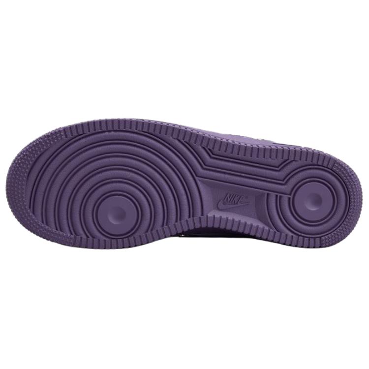 Nike Air Force 1 Leicht und Atmungsaktiv Niedriger Schaft Skateboard-Schuhe Damen Lila IX5253-555