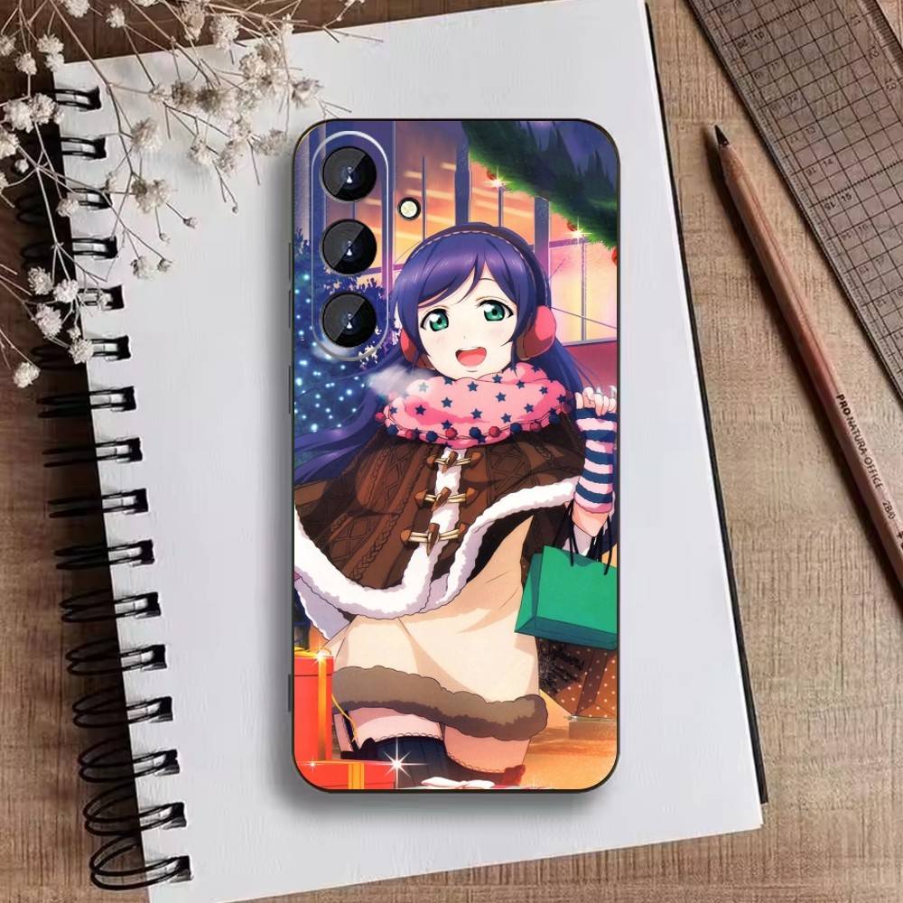 Love Live-Sonoda Umi Phone Case For Samsung Galaxy A73,A21s,A22,A31,A52,A53,A71,A41Soft Black Shell