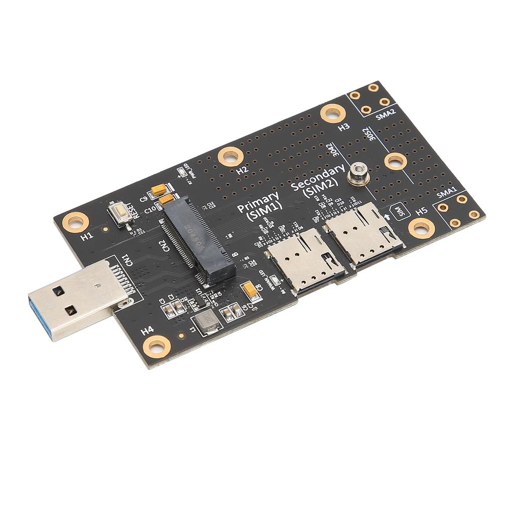 M.2 To USB 3.0 Adapter Push Connector for Dual SIM Card Slot Computer 3G 4G 5G Module