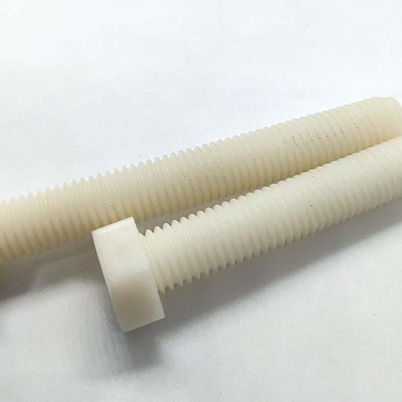 Insulating Nylon Hexagon Bolt - M3/M4/M5/M6/M8/M10 Sizes Available