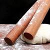 30/50/60cm Household Dumpling Skin Wrapped with Sapi Solid Wood Rolling Pin, Ebony Large Extended One-piece Molding Rolling Pin