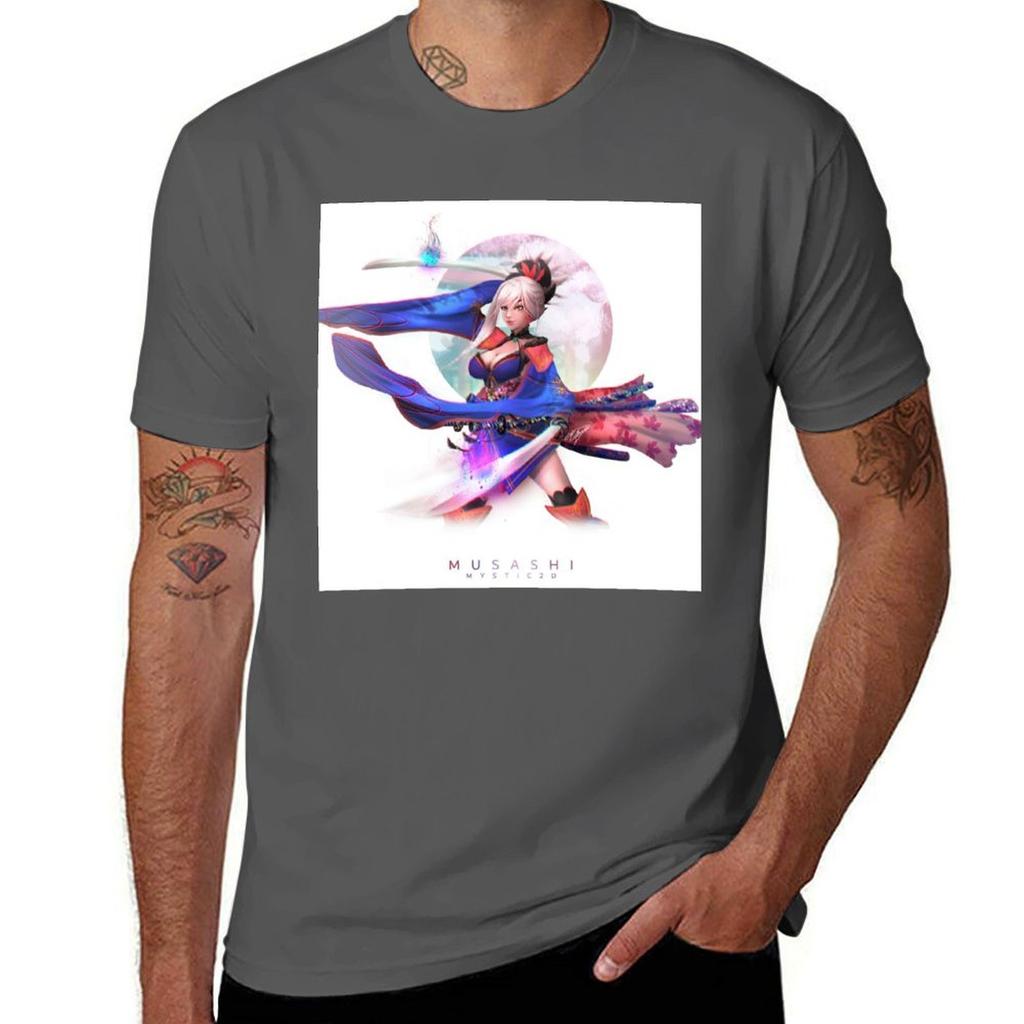 Miyamoto Musashi Fate Grand Order Tshirt T Shirts For Unisex Slim Fit Tshirt