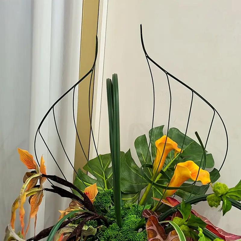 5 STK. Künstliche Grasblätter Blumenarrangement Fotografie Requisite Topfarrangement Mehrere Größen