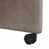 Dining Chairs with Casters 2 pcs Gray 57 x 67 x 95 cm