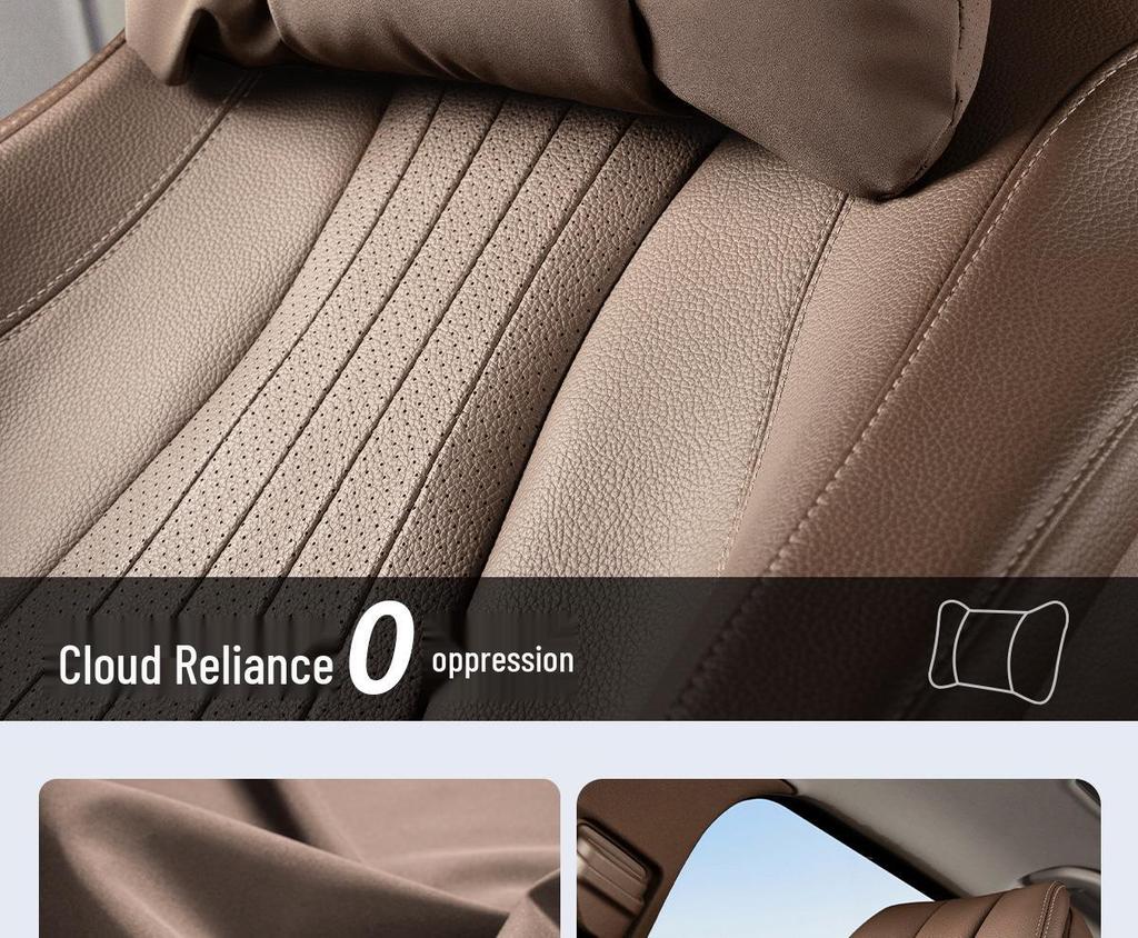 XPeng G6/G9/P7i/X9 Nackenkissen & Lendenwirbelstütze Kopfstütze - Auto Sitz Innenzubehör