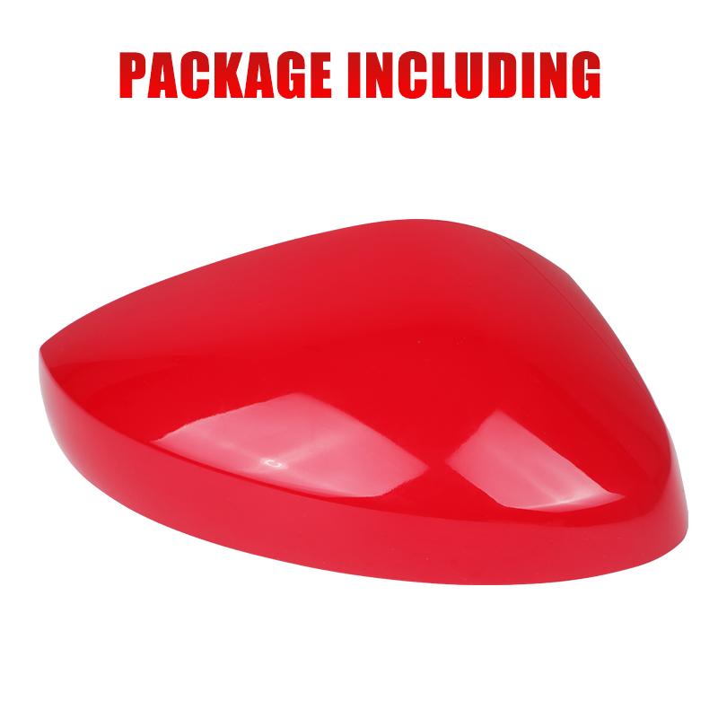 

Left/Right Side Wing Mirror Cover Cap For 11th Honda Civic -2024 Without Turn Signal Light Style Rear Mirror Cover Replace 1pc Red RH