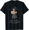 Witch Way To The Library Halloween Librarian Book Bookworm Unisex T-Shirt Unisex T-Shirt