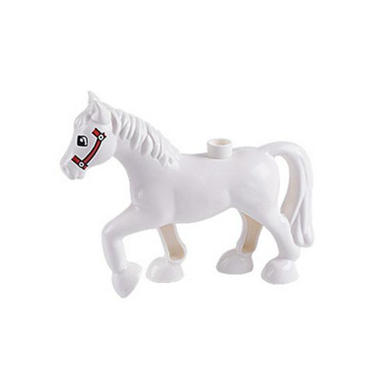 Gegele Lego-Compatible Building Blocks: Large Particles & Small Animal Accessories - Ocean, Zoo, Dinosaur Educational Toys