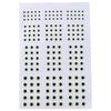 183pcs/sheet 3mm/4mm/5mm/6mm Luminous Fishing Lure Eyes Minnow Artificial Fish Eye  Jig Lures Making