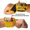 Repair Tool Wristband Toolkit Bag 9 Magnets Wrist Tool Holder Screw Holder Wristband  Electrician