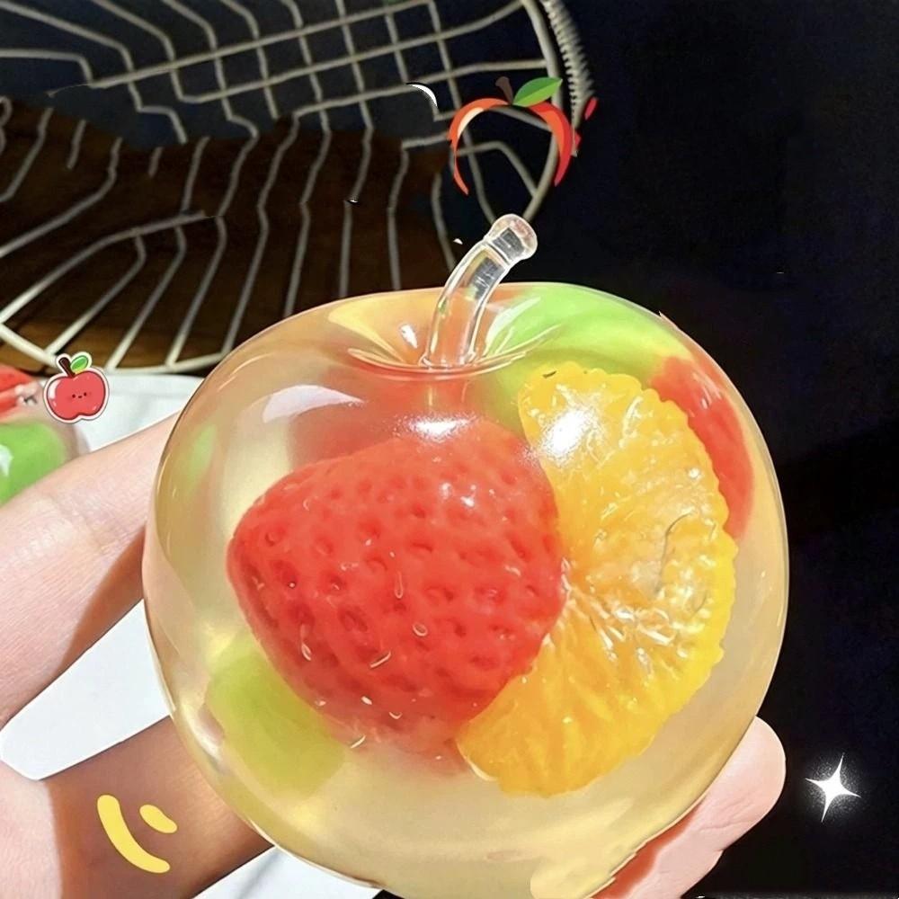 Relax Gift Fruits Squeeze Toy Release Hand Slow Rebound Toy Simulated Fruits Vent Toy Sensory Play