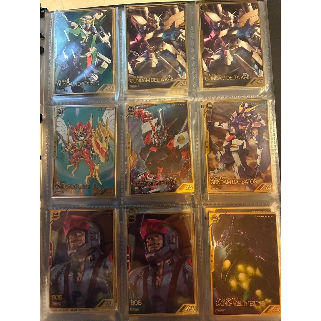 Used Gundam Arsenal Base Card Bulk Sale Arsenal Rare