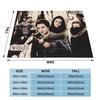 Edward Bella Flannel Throw Blanket The Twilight Saga Movie Blanket for Home Travel Ultra-Soft Bedspread