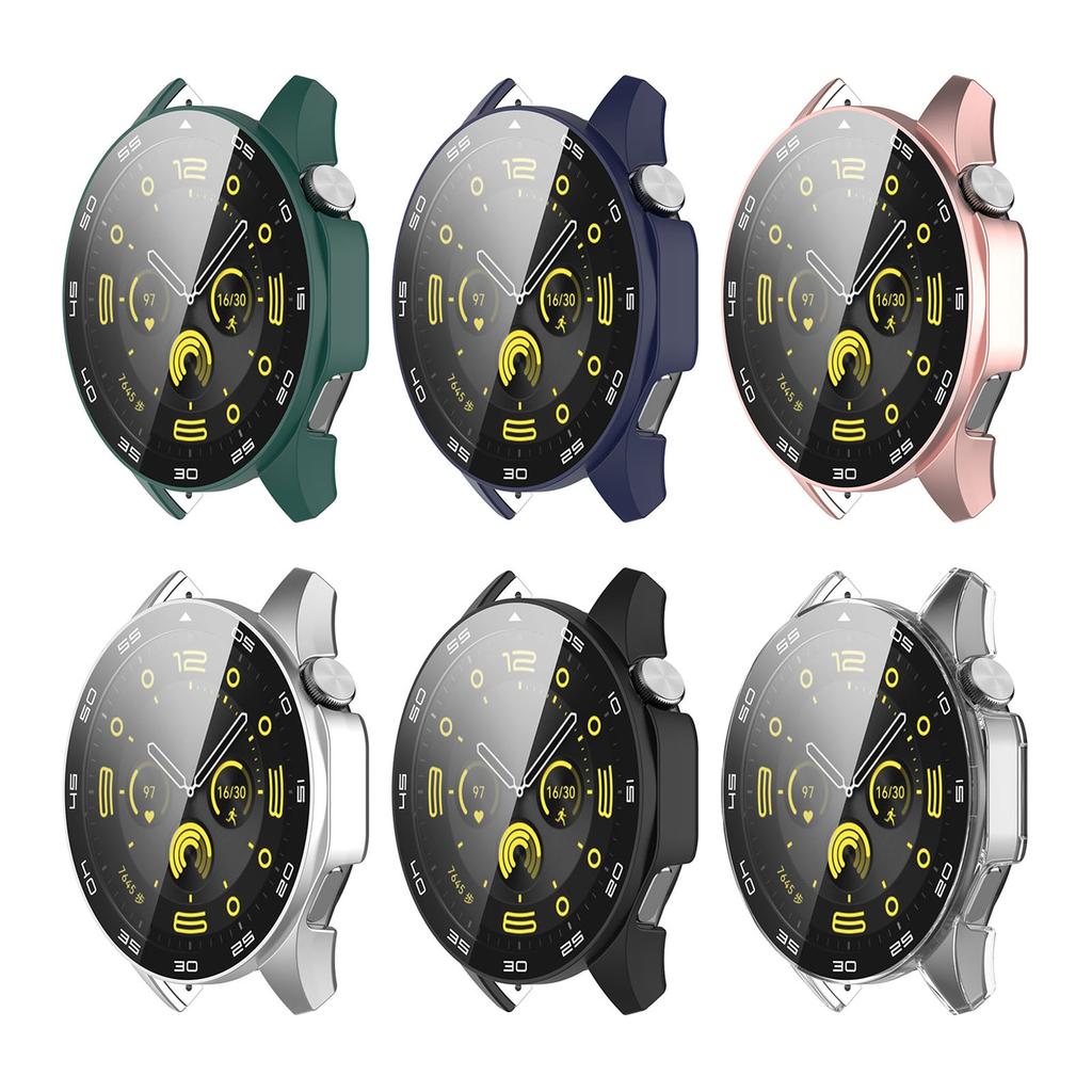 Smartwatch Anti-dirt Cover PC Case Waterproof Protector Housing Washable Bumper Shells for Watch GT4 46mm