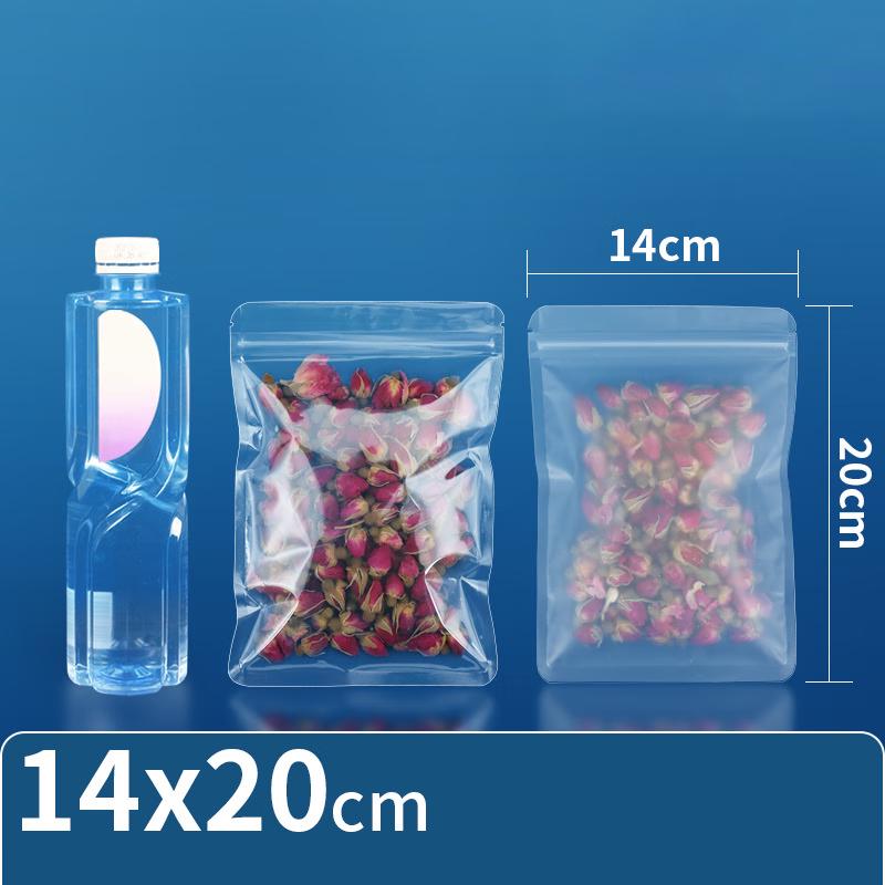 COFLYEE Flat Bottom Resealable Food Storage Bags