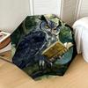 Wisdom Soars: The Enchanted Owl's Journey - Umbrella with Automatic Opening, Outdoor Protection, Lightweight and Durable Travel Accessory