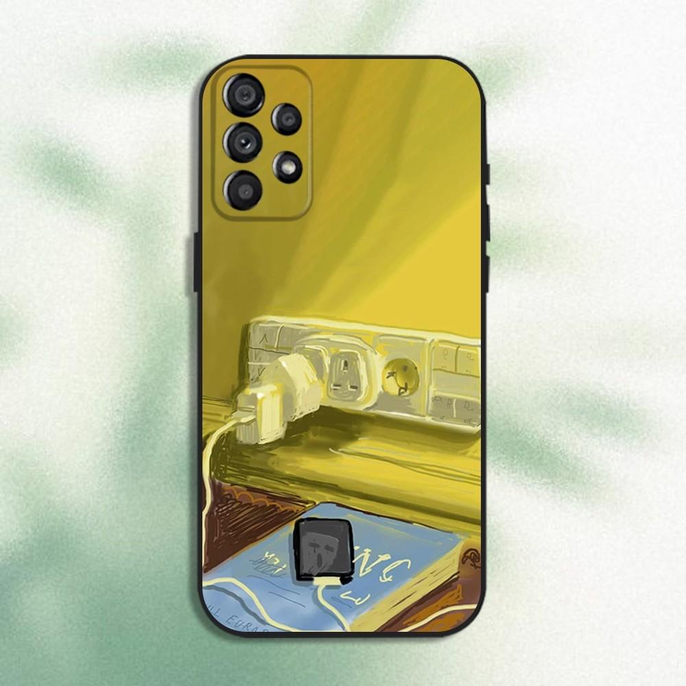 

Art D-David Hockney Paintings Phone Case For Samsung Galaxy A20,A21s,A22,A31,A32,A52,A53,A72,73,A80 Soft Black Cover Samsung a224g