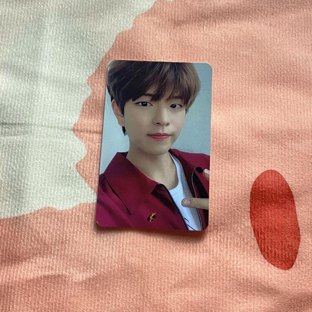 [USED] Straykids Sanok YELLOW Seungmin SKIZ WOOD Pre-recorded Trading Card