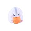 Foodie Series Gourmet Hamster Figures Flocking Mouse Hamster Clarke Figures   Dashboard Decoration